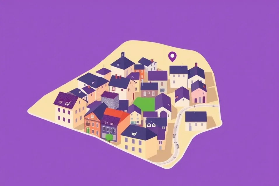 Carte du secteur d'intervention autour de Vaux-le-Pénil (77000)